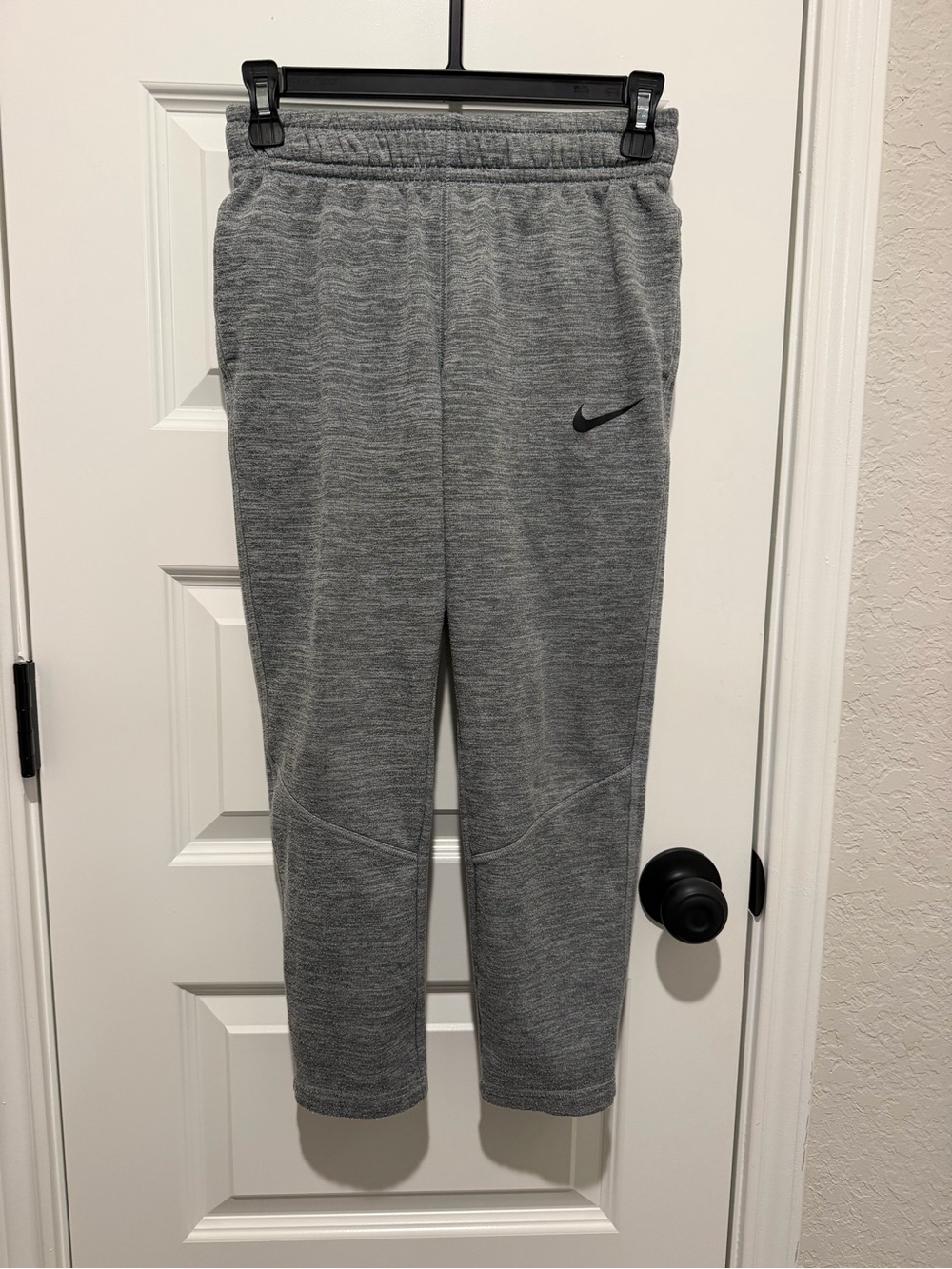 Nike Therma-Fit Kids' Grey Dri-FIT Performance Joggers